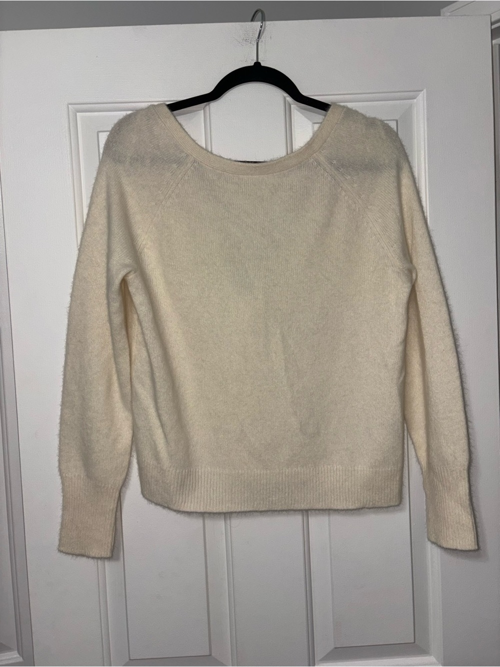Vineyard Vines Bow Back Cream Crewneck Sweater